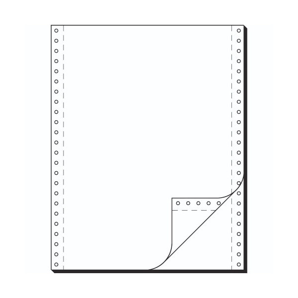 Computerpapier Sigel 32242, 2fach, 304,8 x 240mm, blanko, LP, 1000 Blatt