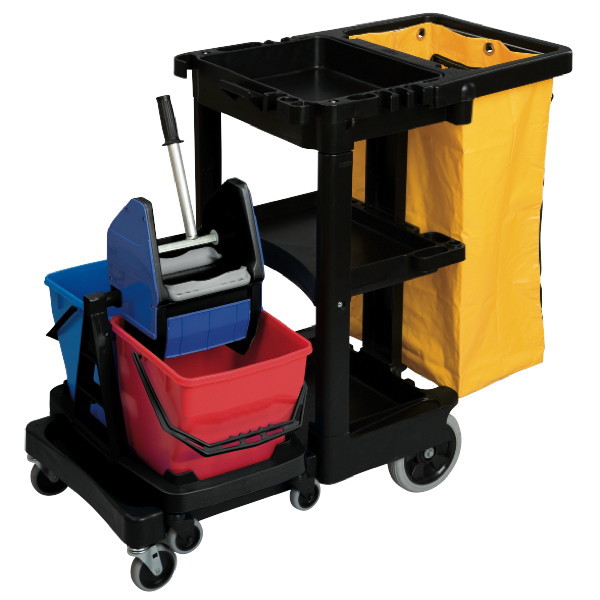 RCP CLEANING CART WITH VINYL BAG
