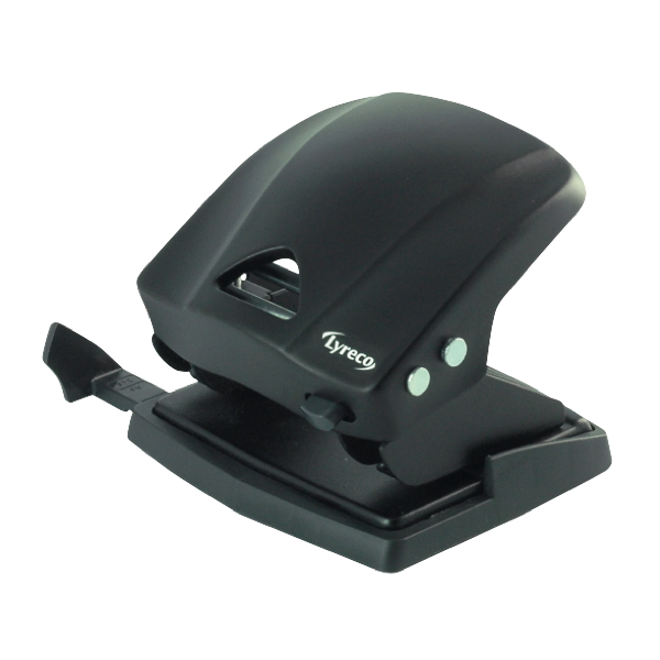 Lyreco Office Hole Punch 2-Hole 30-Sheet Black