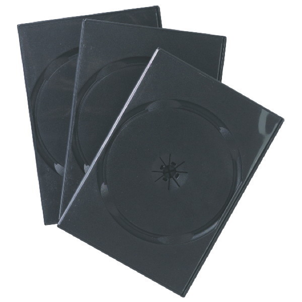 CD/DVD-Hülle Fellowes 83357, schwarz, 5 Stück