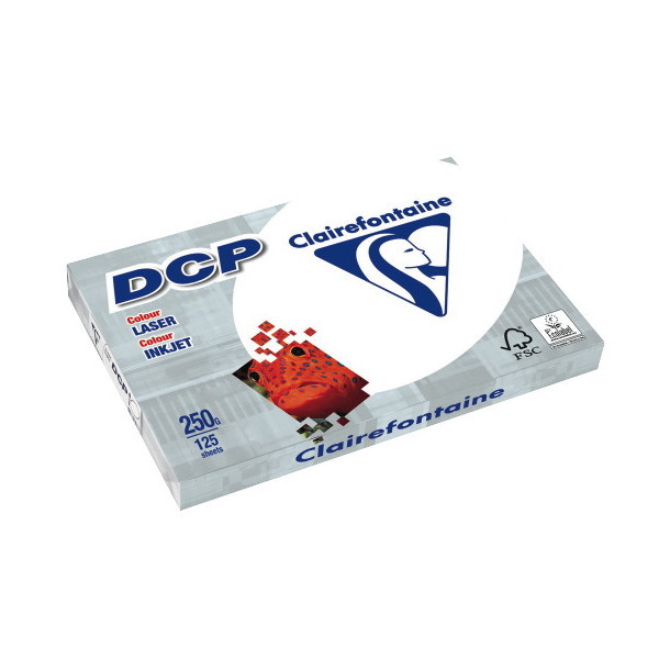 Clairefontaine DCP Paper A3 250 gsm White - 1 Ream of 125 Sheets