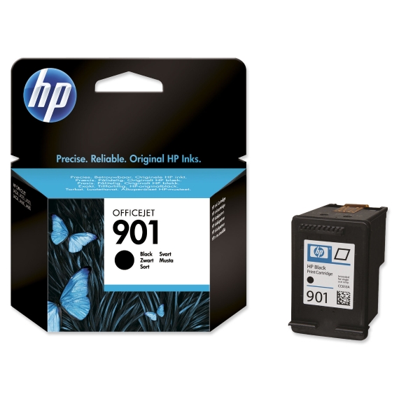 HP 901 Black Original Ink Cartridge (CC653AE)