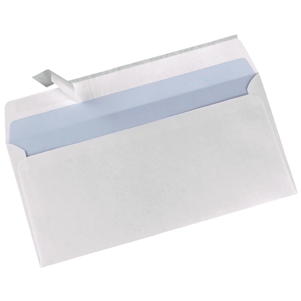 Lyreco White Envelopes DL P/S 90gsm - Pack Of 500