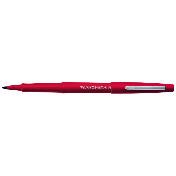 Paper Mate Flair Pen Medium Red - Pack Of 12