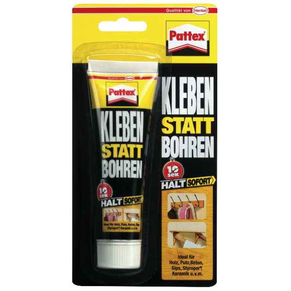 Kleber Pattex PKB06, Kleben statt Bohren, 50g