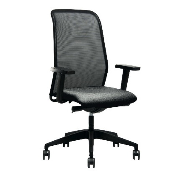 N147 SYNCHRO CHAIR BLACK - ARMS NOT INCLUDED