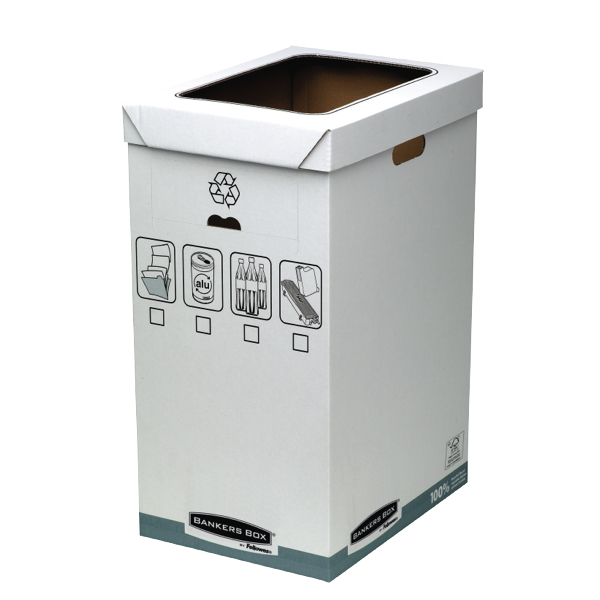 FELLOWES R-KIVE SYSTEM RECYCLE BINS - PACK OF 5