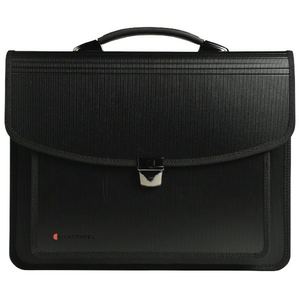 EXACOMPTA TRAVEL BAG BLACK