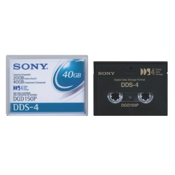 Data Tape Sony, 4 mm DDS-4 Band, 20GB (DGD-150P)