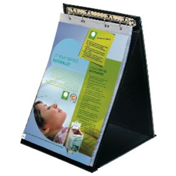 BANTEX 5514 TISCH-FLIPCHART 4RING A4 HOC