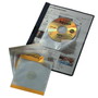 CD/DVD-Hülle Durable 5210, für 1 CD/DVD, selbstklebend, transparent, 10 Stück