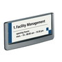 DURABLE CLICK SIGN DOOR SIGN 149 X 52.5MM GRAPHITE