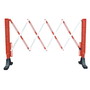 FLEXO EXTENDABLE LIGHT DUTY GATE RED/WHITE