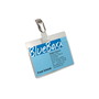 Durable Self-Laminating Badge with Clip - 54 x 90mm Transparent - Pack of 25