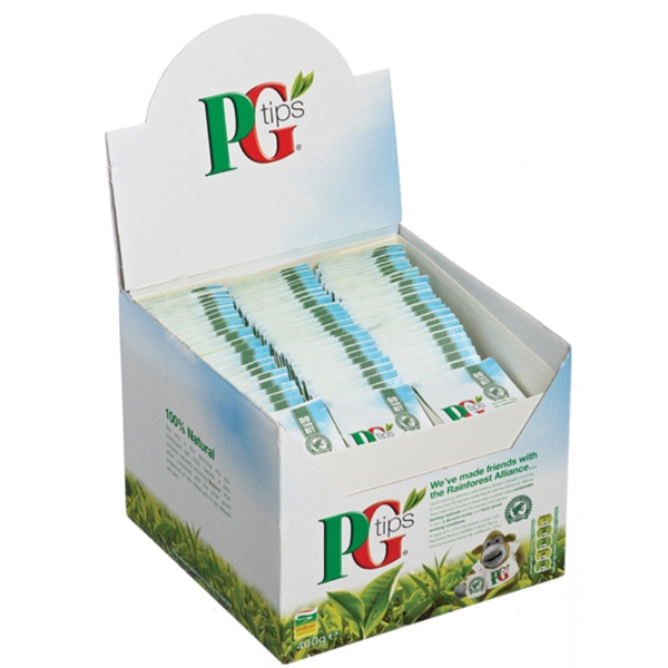 PG Tips Tagged Enveloped Tea Bags - Pack of 200