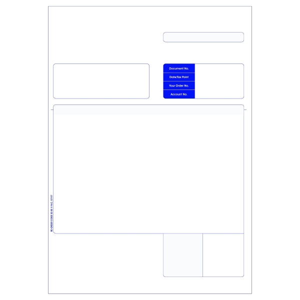 Sage Compatible Invoice Forms A4 Laser 1 Part - Box of 500