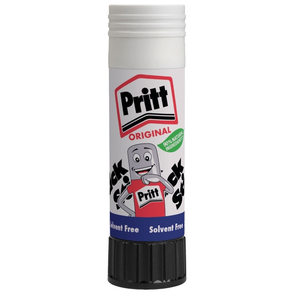 Pritt Glue Stick Large 43g - Value Pack 4+1 Free Stick