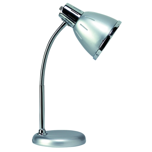 Unilux Flexio Fluorescent Desk Lamp Grey
