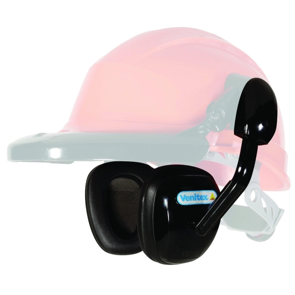 Delta Plus Suzuka2 Ear Defender Black - Helmet Mounted (SNR 24 Db)