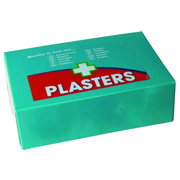 BOX OF 5 DEPENDAPLAST PILFER PLASTERS BLUE