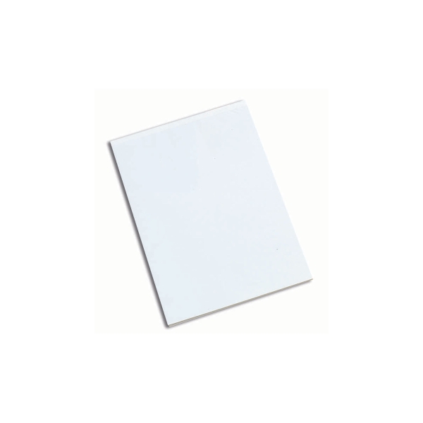 Office White A4 Memo Pads (Plain) - Pack of 6 (6 X 80 Sheets)