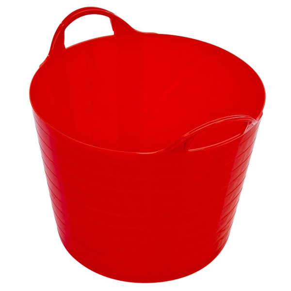 Strata Red 40 Litre Plastic Flexi Tub