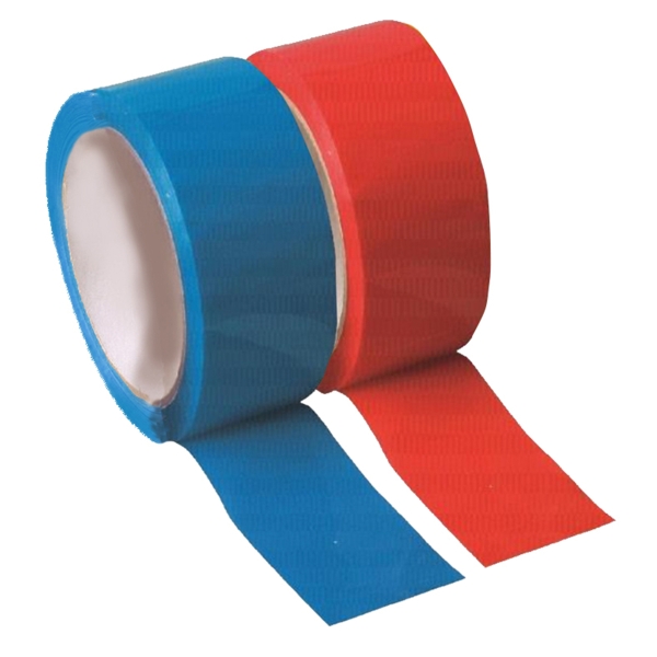 Coloured Packing Tape - Red - Pack of 6