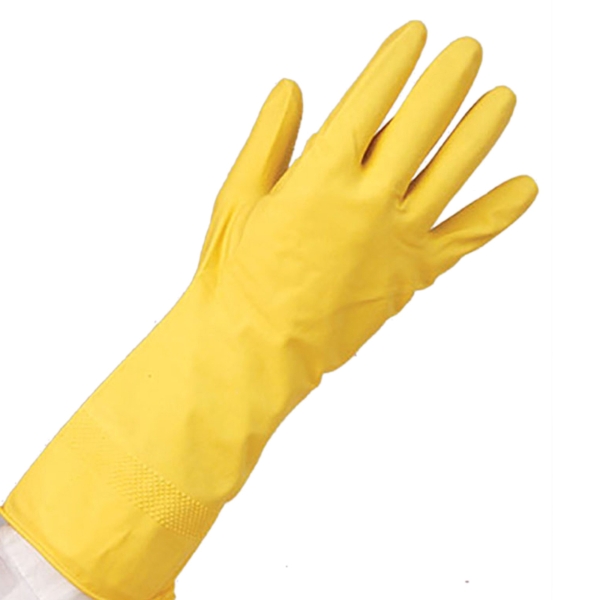 Rubber Glove Clean Grip 300793 Yellow Small (Pair)