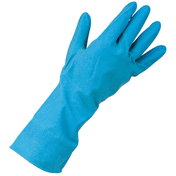 Rubber Glove  Clean Grip 300792 Blue Small (Pair)