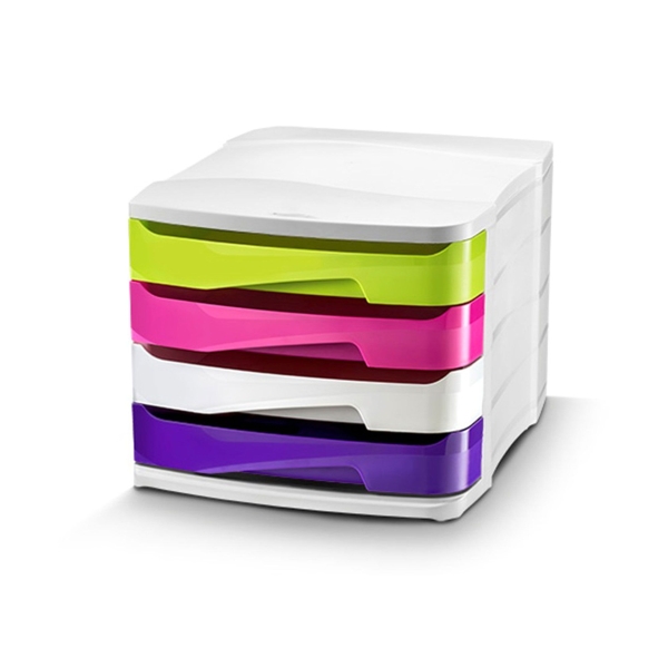 Cep 1003940381 4-Drawers Unit Gloss Assorted Colours