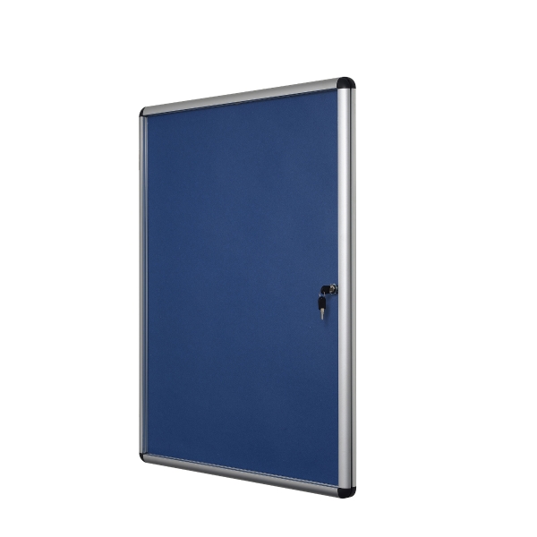 Bi-Office Internal Glazed Case Blue Felt 6XA4