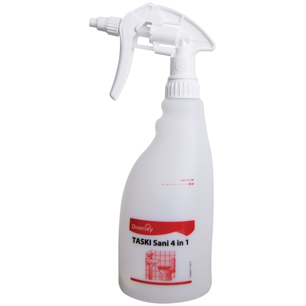 Taski Sani 4 In 1 J-Flex Foaming Trigger Bottle 500ml - Pack of 5