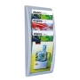 Paperflow 4061.35 Wall Display A4 Silver