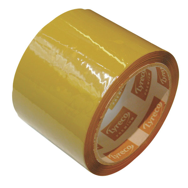 LYRECO PREMIUM PP TAPE 72MMX45YDS BRW