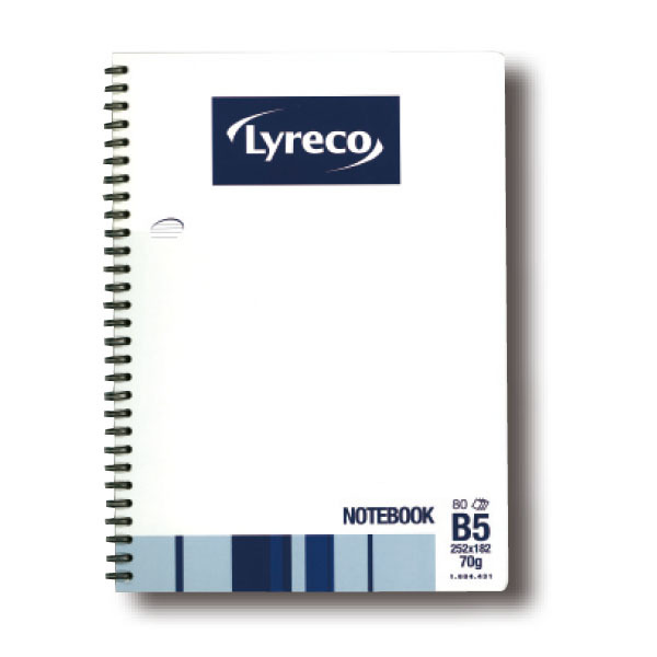 LYRECO WIRE NOTE/BK 80P B5