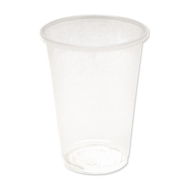 PK100 PLASTIC CUP 7OZ CLR