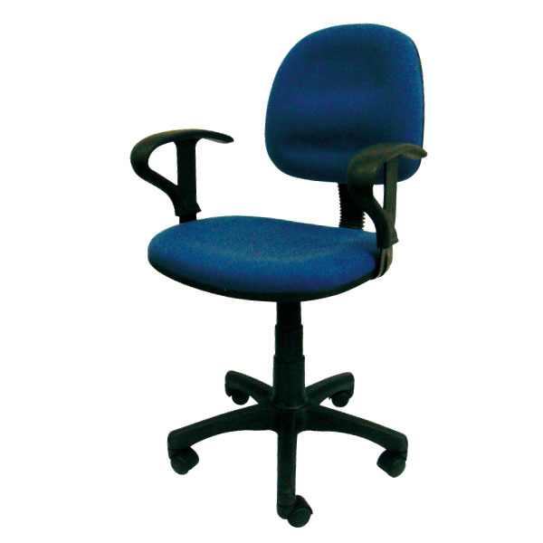 SAKURA CG-888A MID-BACK CHAIR W/ARM GRY