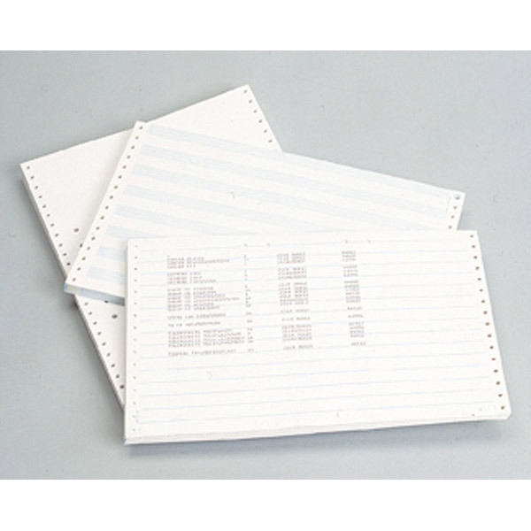 BX2500 LIST PAP PLAIN 8,5'X326MM 70G WH