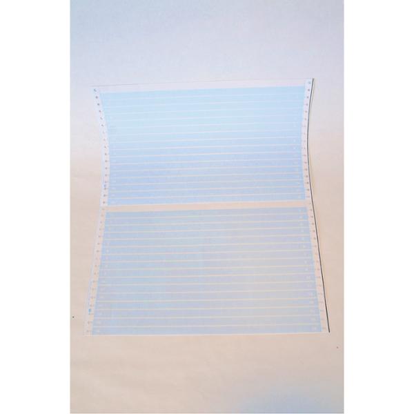 BX2500 LIST PAP RULED 8,5'X365MM 70G BLU