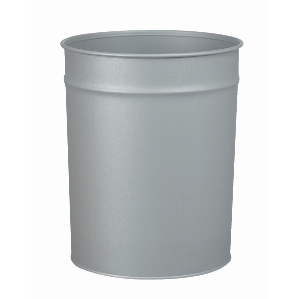 WASTE BIN METAL 20L ALU COLOUR