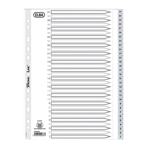 ELBA REVERSIBLE INDEX A4 PP 31-1