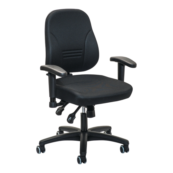 INTERSTUHL YOUNICO 1402 ASYNCH CHAIR BLK