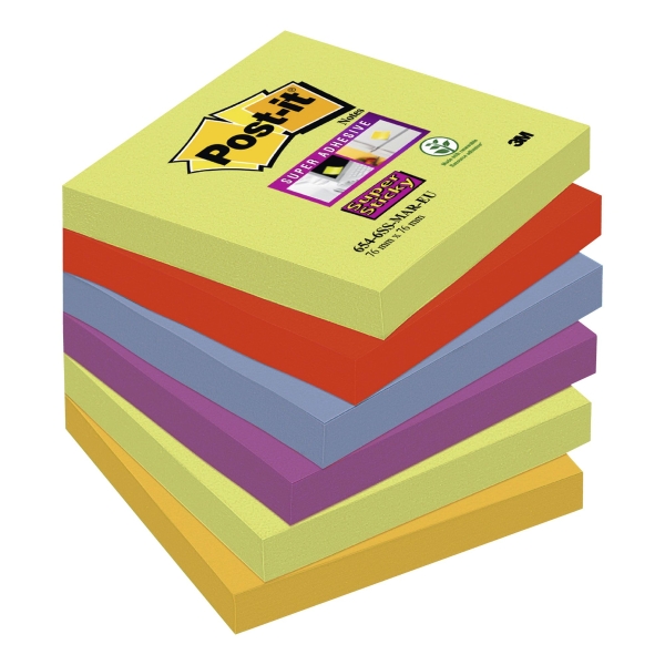 PK6POSTIT 654-6SS-RIO S/S 76X76MM MAR