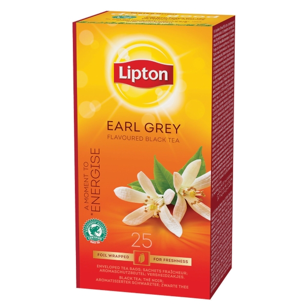 BX25 LIPTON TEA BAGS EARL GREY