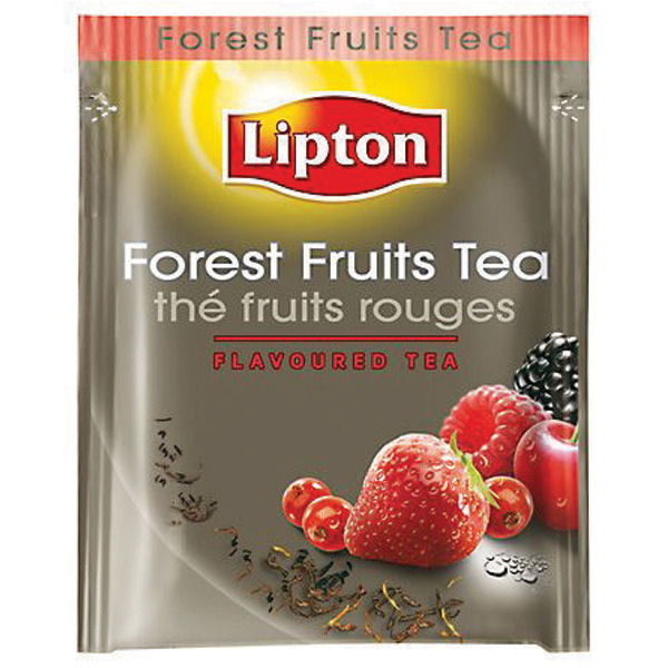 BX25 LIPTON YELLOW TEA BAGS FOREST FRUIT