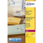 AVERY L7563-25 QUICKPEEL CLEAR LASER ADDRESSING LABELS 99.1 X 38.1MM- BOX OF 25