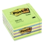 3M POST-IT NOTE CUBE NEON BLUE 450 SHEETS