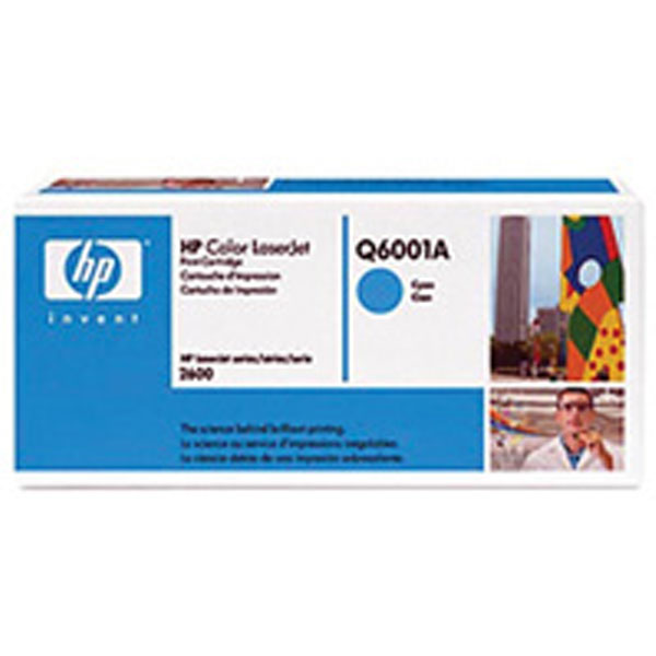 HP 124A Cyan Original Laserjet Toner Cartridge (Q6001A)