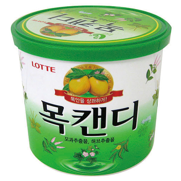 LOTTE HERB CANDY 148G