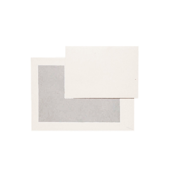 Obálka kartonová A5 (205 x 260 mm) , 300g/m2, jednoduchá, bílá, balení 50 Ks